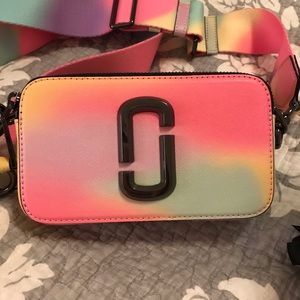 Marc Jacobs Airbrushed Snapshot Crossbody Bag